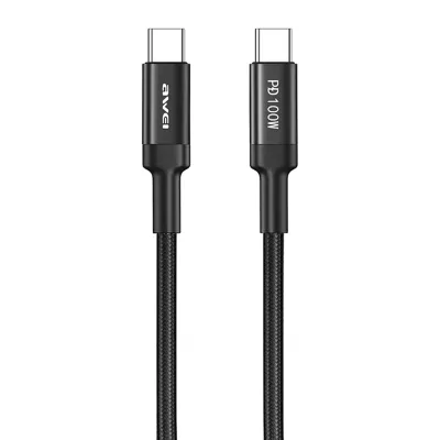 Awei CL-117T Type-C / Type-C USB kabeli